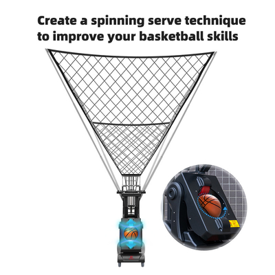 SIBOASI K3 entraîneur multi-angle Smart APP et télécommande automatique de basket-ball de tir Machine de lancer de formation professionnelle