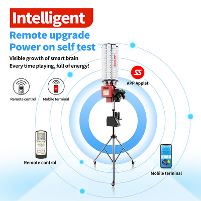 Nouveau SIBOASI B5 Badminton Shuttlecock Machine d'alimentation Smart Machine de tir de badminton pour l'entraînement