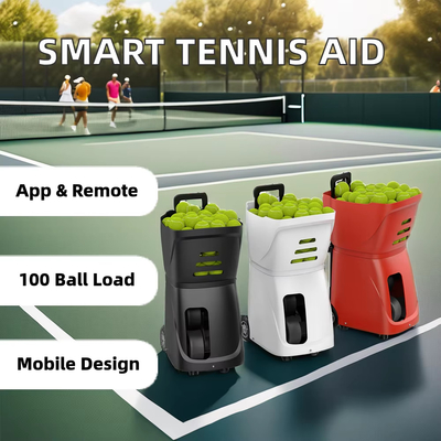 2025 chaud machine professionnelle de tennis et de padel à balles en extérieur contrôle APP machine de tir de lancement de la balle de tennis de padel
