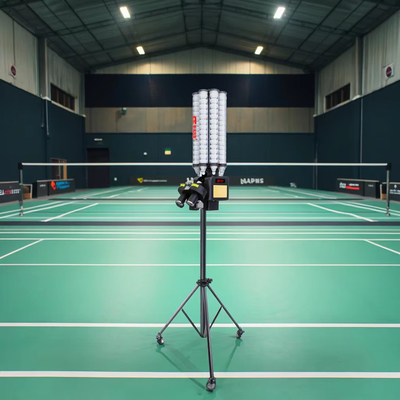 SIBOASI B3 machine de ravitaillement de la navette de badminton machine de tir de badminton intelligente pour l'entraînement