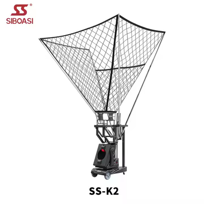 2025 SIBOASI K2 entraîneur multi-angle Smart APP et télécommande automatique de basket-ball de tir Machine de lancer Formation professionnelle