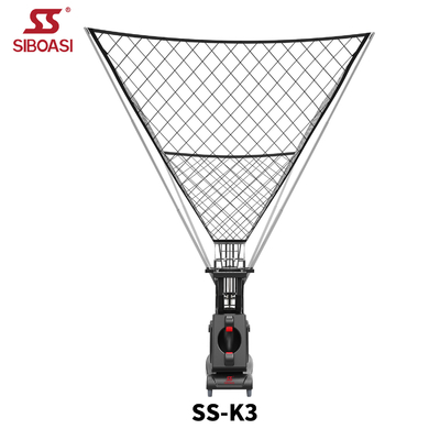 Vente à chaud SIBOASI K3 entraîneur multi-angle Smart APP et télécommande automatique de basket-ball tir machine de lancer formation professionnelle