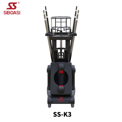 Vente à chaud SIBOASI K3 entraîneur multi-angle Smart APP et télécommande automatique de basket-ball tir machine de lancer formation professionnelle