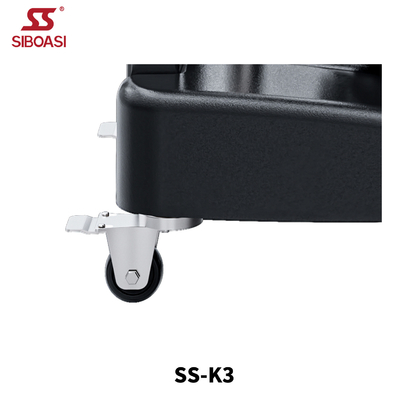 Vente à chaud SIBOASI K3 entraîneur multi-angle Smart APP et télécommande automatique de basket-ball tir machine de lancer formation professionnelle