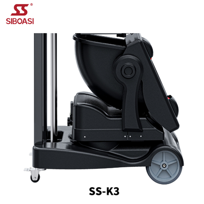 Vente à chaud SIBOASI K3 entraîneur multi-angle Smart APP et télécommande automatique de basket-ball tir machine de lancer formation professionnelle