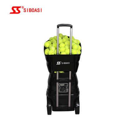 Machine de conducteur du tennis S4015 avec diviseur de boule d'écran d'affichage à cristaux liquides le double