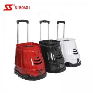 Lanceur S3015 de machine de balle de tennis de courant alternatif avec la batterie externe 