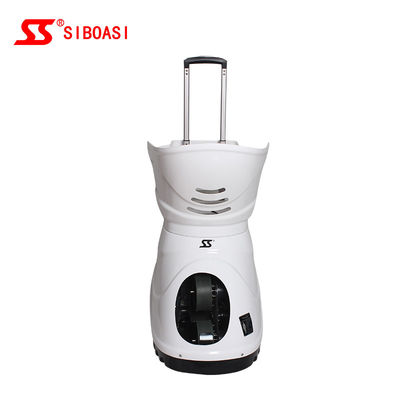 Machine noire de balle de tennis de Siboasi S4015, machine de lancement du tennis 150W