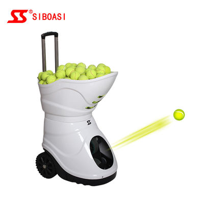 Machine de lancement automatique de balle de tennis avec l'affichage à cristaux liquides télescopique de Rod And à télécommande