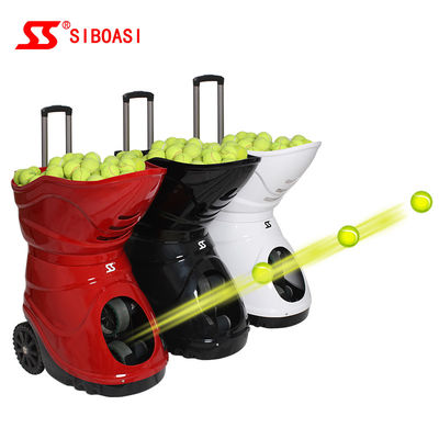 Machine de lancement automatique de balle de tennis avec l'affichage à cristaux liquides télescopique de Rod And à télécommande