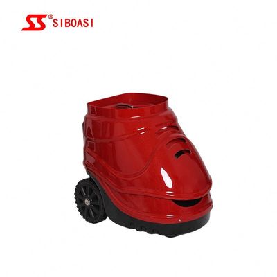 Machine de balle de tennis de capacité de 150 boules, machine approuvée de boule de robot de tennis de PORTÉE