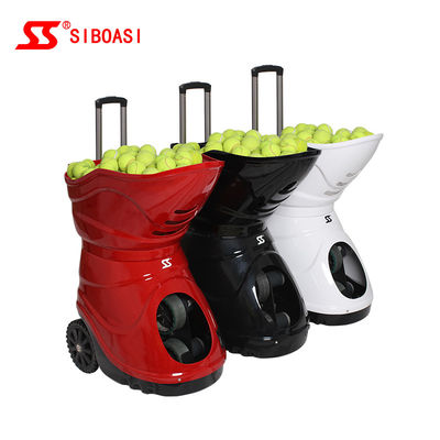 Dessus portatif de machine de Tosser de balle de tennis et ajustement arrière de rotation