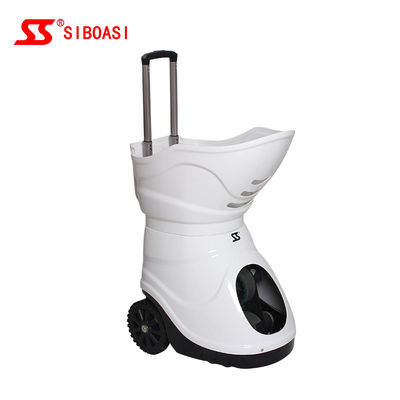 Dessus portatif de machine de Tosser de balle de tennis et ajustement arrière de rotation