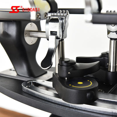 Métal multifonctionnel de machine de filet de raquette de badminton six noirs synchrones de point