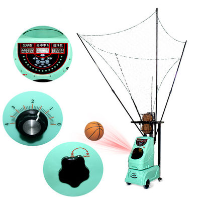 Machine de tir intelligente de pratique en matière de basket-ball de capacité de 5 boules avec à télécommande