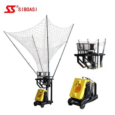 Machine automatique de tir de basket-ball de couleur jaune avec à télécommande pour la formation personnelle