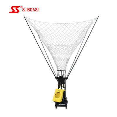 Machine automatique de tir de basket-ball de couleur jaune avec à télécommande pour la formation personnelle