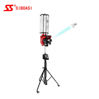 Machine de pratique facile à utiliser et de magasin de volant automatique de badminton pour des débutants