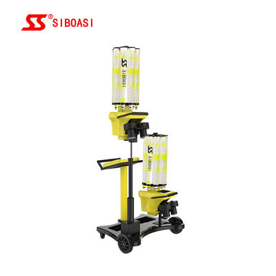 Machine de niveau avancée de badminton, lanceur de navette de badminton de capacité de 360 boules