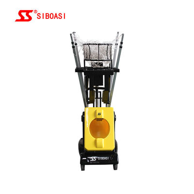 Machine automatique de tir de basket-ball de 180 degrés avec l'ajustement à télécommande et de vitesse pour la formation de lancement