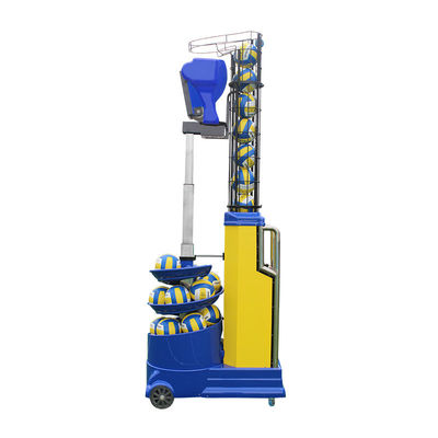 Machine de volleyball d'attaque de capacité de 30 boules avec le micro-ordinateur multifonctionnel