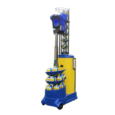Machine de volleyball d'attaque de capacité de 30 boules avec le micro-ordinateur multifonctionnel
