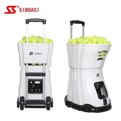 Angle horizontal de balle de tennis de courant alternatif de machine portative de tireur
