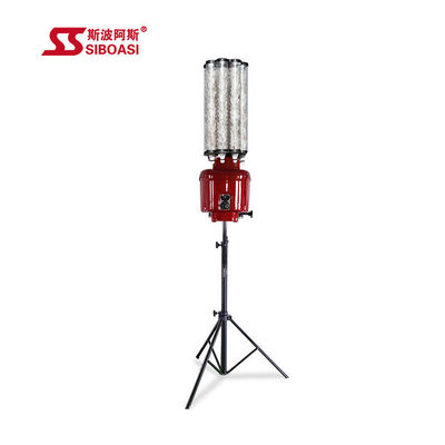 Machine de badminton de capacité de 100 boules, machine de volant du badminton 28KG