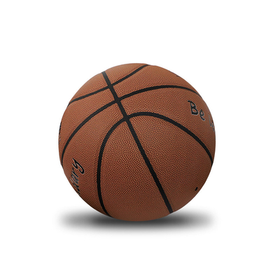 L'unité centrale officielle de taille d'OEM garnissent en cuir le basket-ball composé de Microfiber