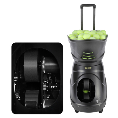 Machine de alimentation de tennis de 150 boules avec l'affichage à cristaux liquides à télécommande