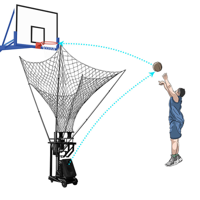 Utilisation extérieure de gymnase de Machine For Indoor d'entraîneur reliée par câble de tir de basket-ball