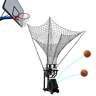 Dispositif de alimentation de tir de Rebounder automatique à télécommande de basket-ball en métal