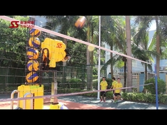 SGS Approved Volleyball Machine Training , Volleyball Passing Machine 20-140KM/H